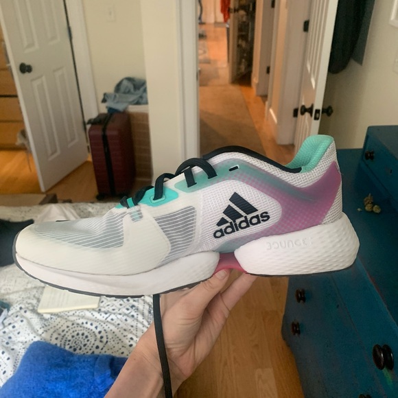 MENS Adidas Bounce sneakers size 9.5 men’s/ 11 women’s - Picture 3 of 7